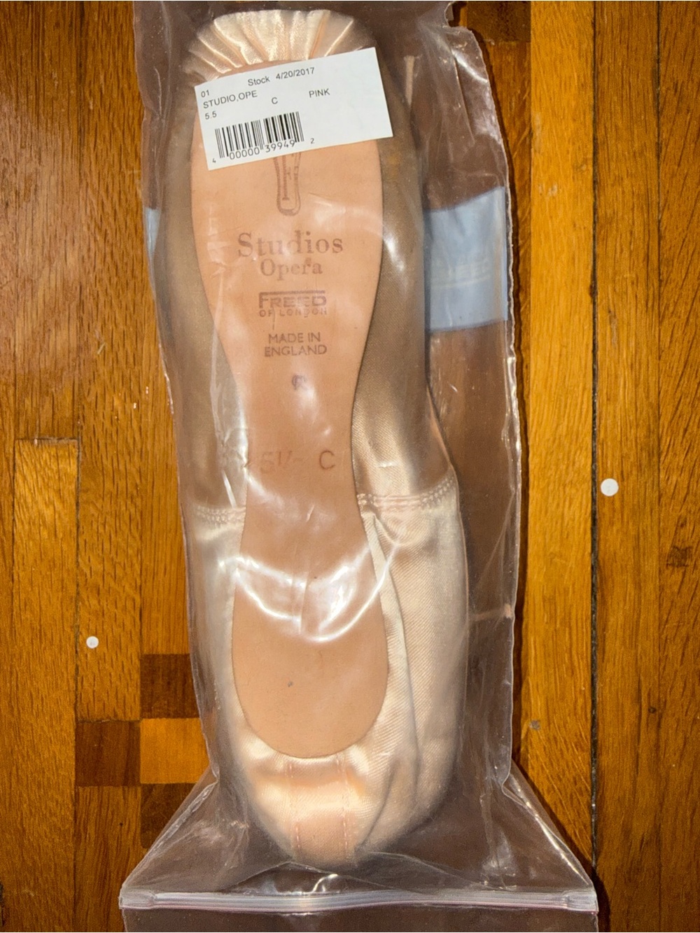 Freed of London Studio Opera Ballet Pointe Shoe - Pink Satin